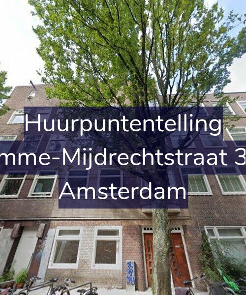 Foto gevel Huurpuntentelling voor Kromme-Mijdrechtstraat 39-1, Amsterdam