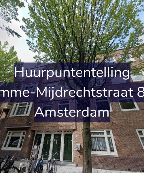 Foto gevel Huurpuntentelling voor Kromme-Mijdrechtstraat 87-1, Amsterdam