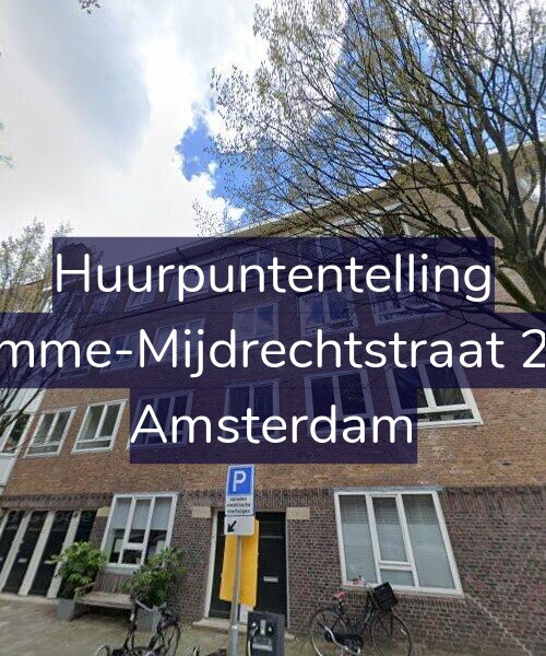 Foto gevel Huurpuntentelling voor Kromme-Mijdrechtstraat 21-3, Amsterdam
