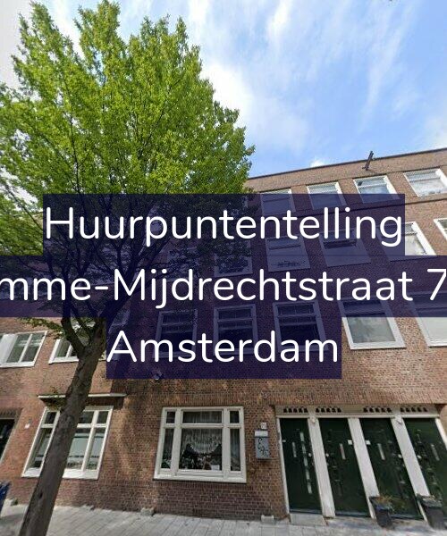 Foto gevel Huurpuntentelling voor Kromme-Mijdrechtstraat 73-1, Amsterdam