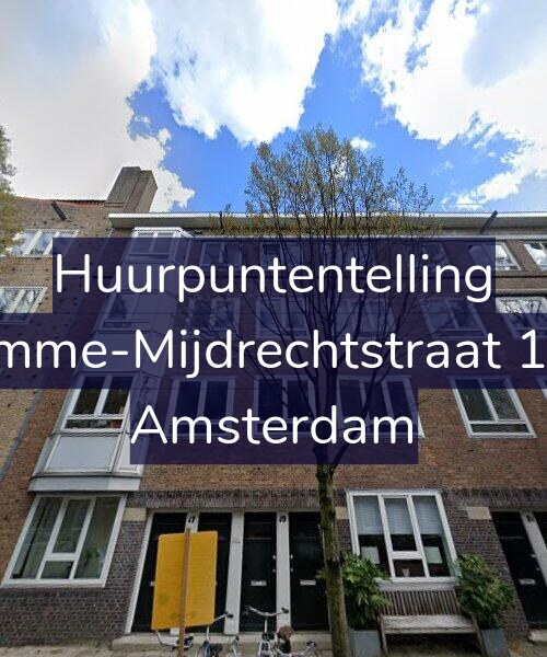 Foto gevel Huurpuntentelling voor Kromme-Mijdrechtstraat 19-H, Amsterdam