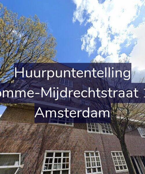 Foto gevel Huurpuntentelling voor Kromme-Mijdrechtstraat 1-2, Amsterdam