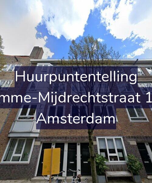 Foto gevel Huurpuntentelling voor Kromme-Mijdrechtstraat 19-2, Amsterdam