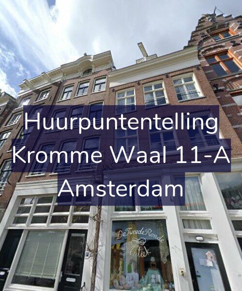 Foto gevel Huurpuntentelling voor Kromme Waal 11-A, Amsterdam