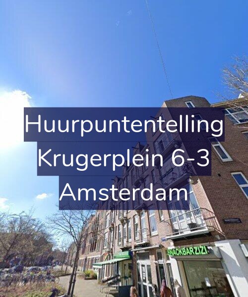 Foto gevel Huurpuntentelling voor Krugerplein 6-3, Amsterdam