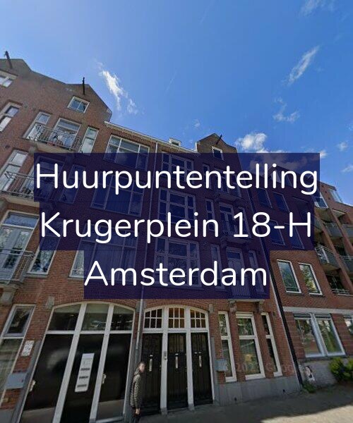 Foto gevel Huurpuntentelling voor Krugerplein 18-H, Amsterdam