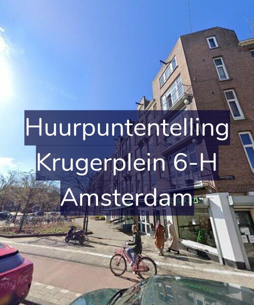 Foto gevel Huurpuntentelling voor Krugerplein 6-H, Amsterdam