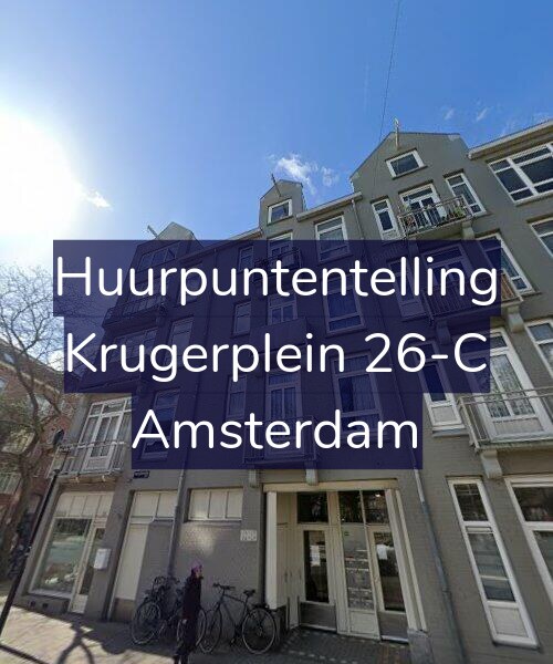 Foto gevel Huurpuntentelling voor Krugerplein 26-C, Amsterdam
