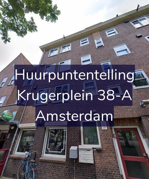 Foto gevel Huurpuntentelling voor Krugerplein 38-A, Amsterdam