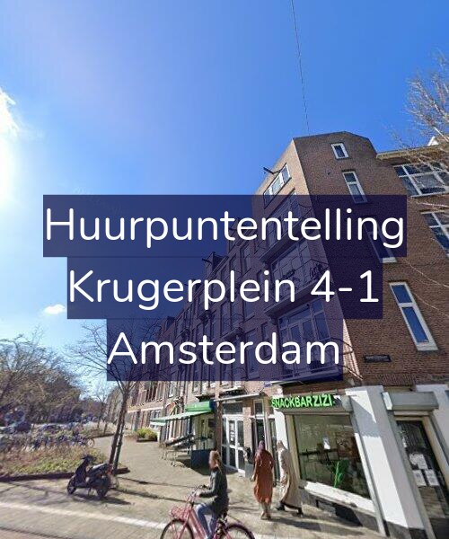 Foto gevel Huurpuntentelling voor Krugerplein 4-1, Amsterdam