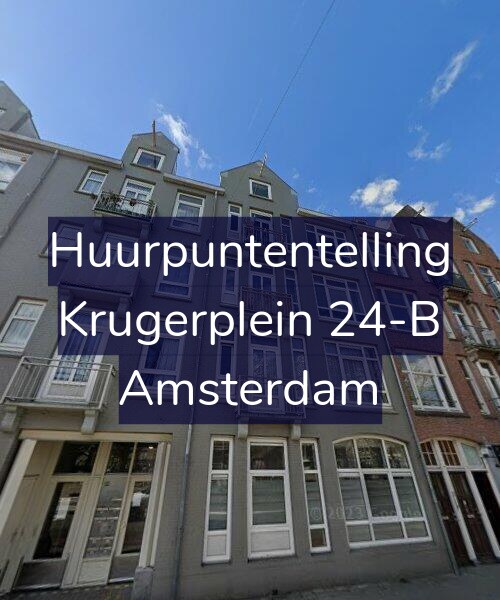 Foto gevel Huurpuntentelling voor Krugerplein 24-B, Amsterdam