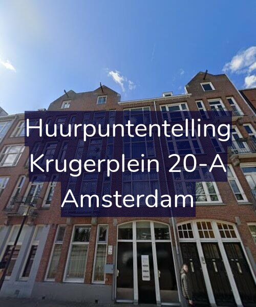 Foto gevel Huurpuntentelling voor Krugerplein 20-A, Amsterdam
