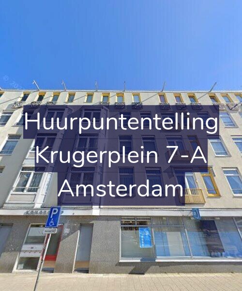 Foto gevel Huurpuntentelling voor Krugerplein 7-A, Amsterdam