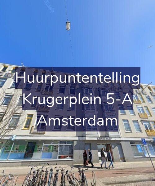 Foto gevel Huurpuntentelling voor Krugerplein 5-A, Amsterdam