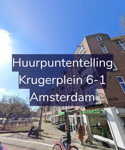 Foto gevel Huurpuntentelling voor Krugerplein 6-1, Amsterdam
