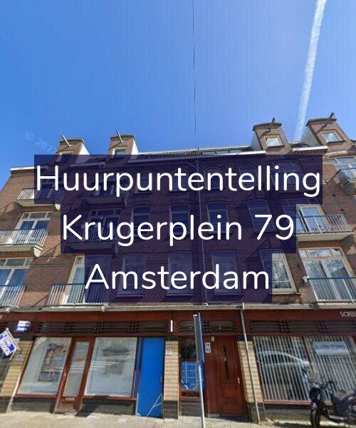 Foto gevel Huurpuntentelling voor Krugerplein 79, Amsterdam