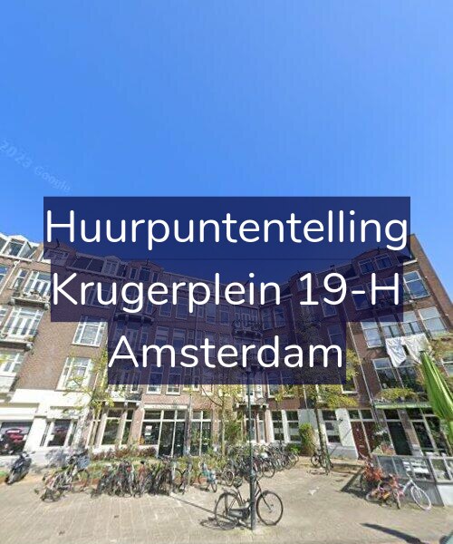 Foto gevel Huurpuntentelling voor Krugerplein 19-H, Amsterdam