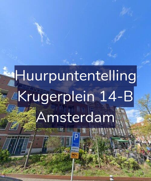 Foto gevel Huurpuntentelling voor Krugerplein 14-B, Amsterdam