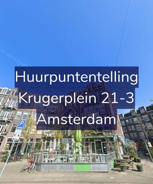 Foto gevel Huurpuntentelling voor Krugerplein 21-3, Amsterdam