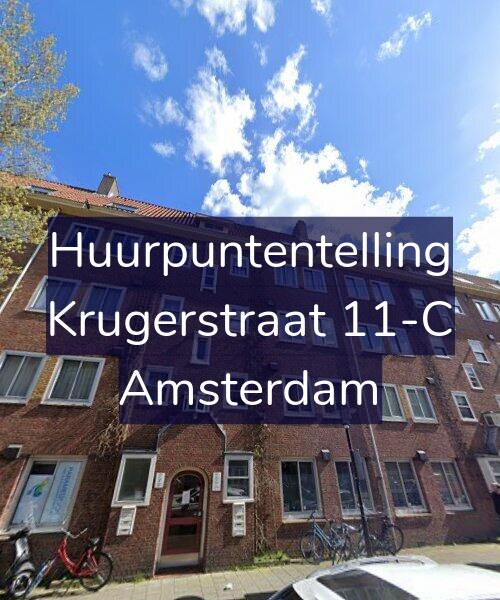 Foto gevel Huurpuntentelling voor Krugerstraat 11-C, Amsterdam