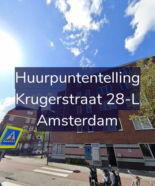 Foto gevel Huurpuntentelling voor Krugerstraat 28-L, Amsterdam