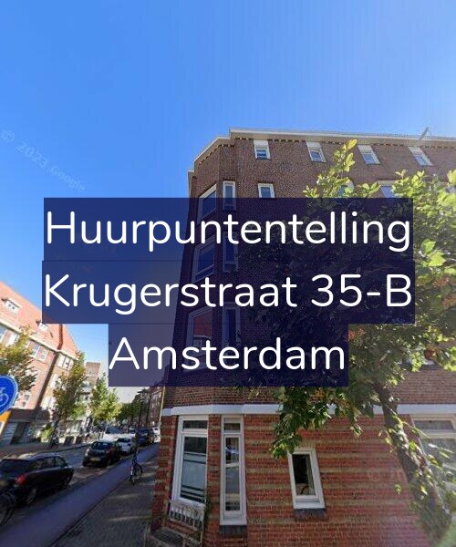 Foto gevel Huurpuntentelling voor Krugerstraat 35-B, Amsterdam