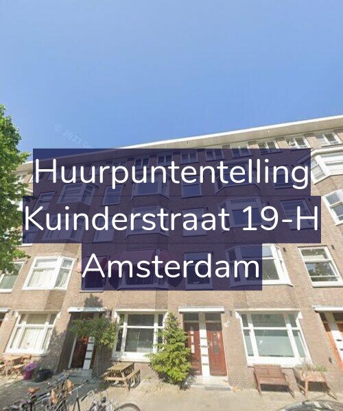 Foto gevel Huurpuntentelling voor Kuinderstraat 19-H, Amsterdam