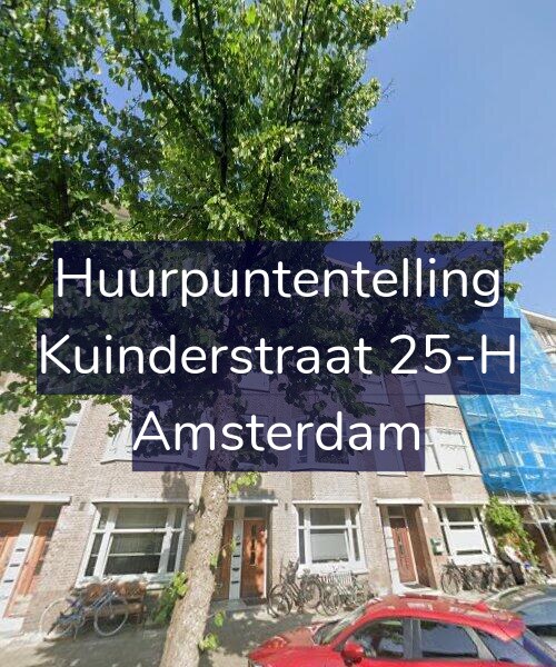 Foto gevel Huurpuntentelling voor Kuinderstraat 25-H, Amsterdam