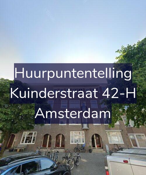 Foto gevel Huurpuntentelling voor Kuinderstraat 42-H, Amsterdam