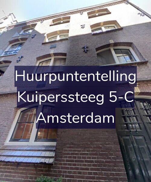 Foto gevel Huurpuntentelling voor Kuiperssteeg 5-C, Amsterdam