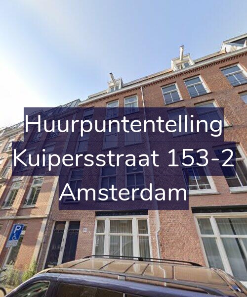 Foto gevel Huurpuntentelling voor Kuipersstraat 153-2, Amsterdam
