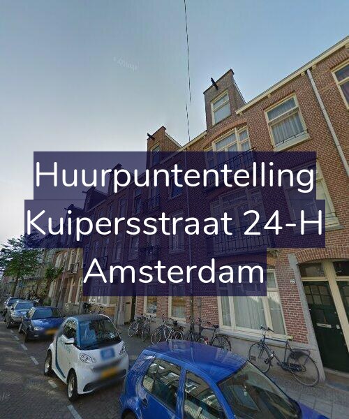Foto gevel Huurpuntentelling voor Kuipersstraat 24-H, Amsterdam