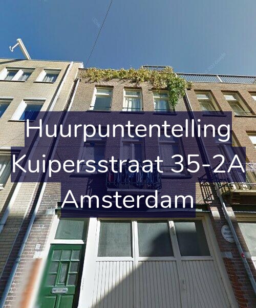 Foto gevel Huurpuntentelling voor Kuipersstraat 35-2A, Amsterdam