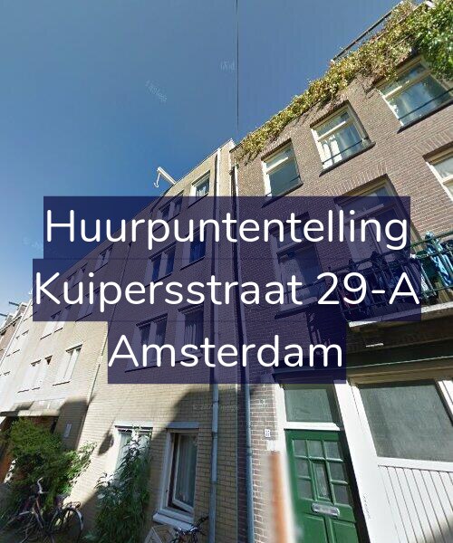 Foto gevel Huurpuntentelling voor Kuipersstraat 29-A, Amsterdam