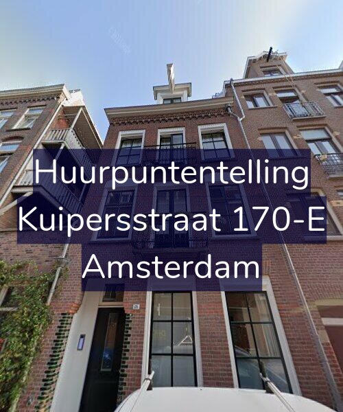 Foto gevel Huurpuntentelling voor Kuipersstraat 170-E, Amsterdam