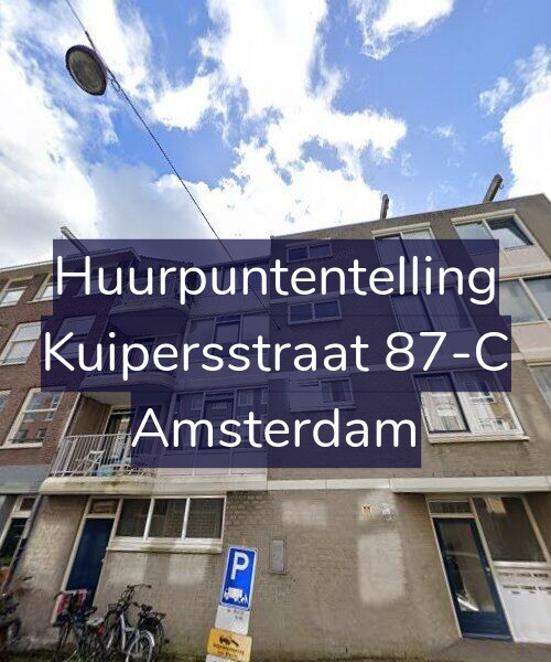Foto gevel Huurpuntentelling voor Kuipersstraat 87-C, Amsterdam