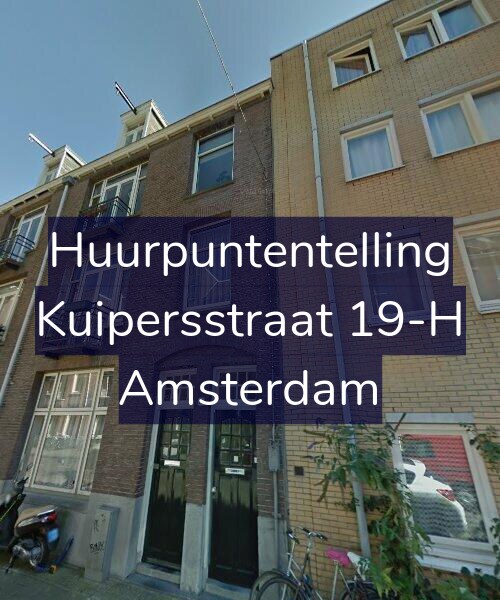 Foto gevel Huurpuntentelling voor Kuipersstraat 19-H, Amsterdam