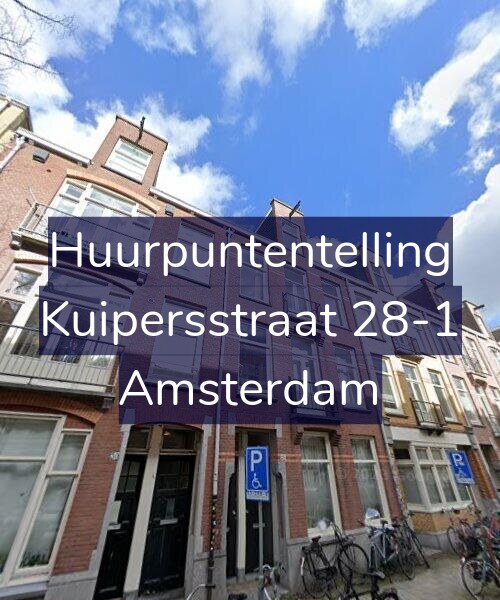 Foto gevel Huurpuntentelling voor Kuipersstraat 28-1, Amsterdam