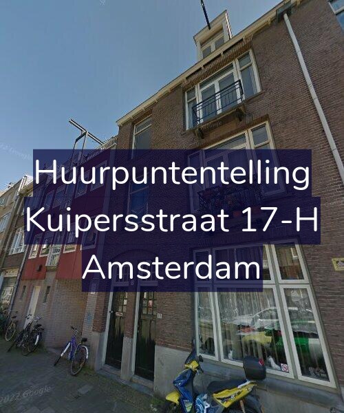 Foto gevel Huurpuntentelling voor Kuipersstraat 17-H, Amsterdam