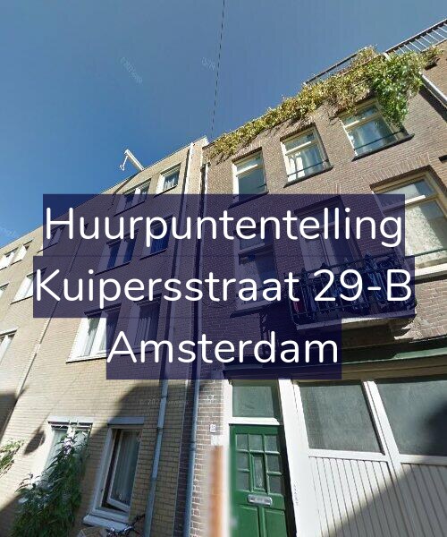 Foto gevel Huurpuntentelling voor Kuipersstraat 29-B, Amsterdam