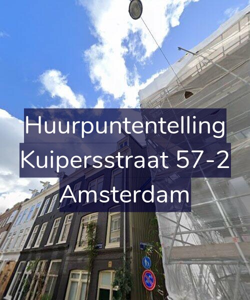 Foto gevel Huurpuntentelling voor Kuipersstraat 57-2, Amsterdam