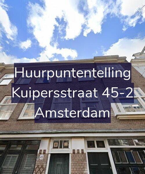 Foto gevel Huurpuntentelling voor Kuipersstraat 45-2, Amsterdam