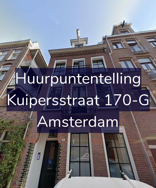 Foto gevel Huurpuntentelling voor Kuipersstraat 170-G, Amsterdam
