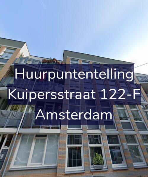 Foto gevel Huurpuntentelling voor Kuipersstraat 122-F, Amsterdam