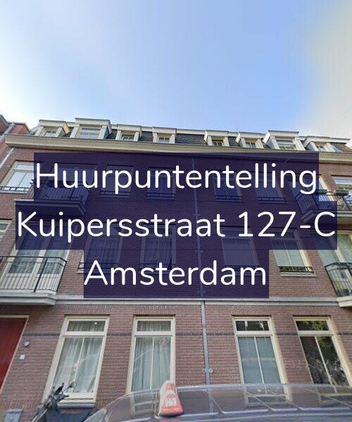 Foto gevel Huurpuntentelling voor Kuipersstraat 127-C, Amsterdam