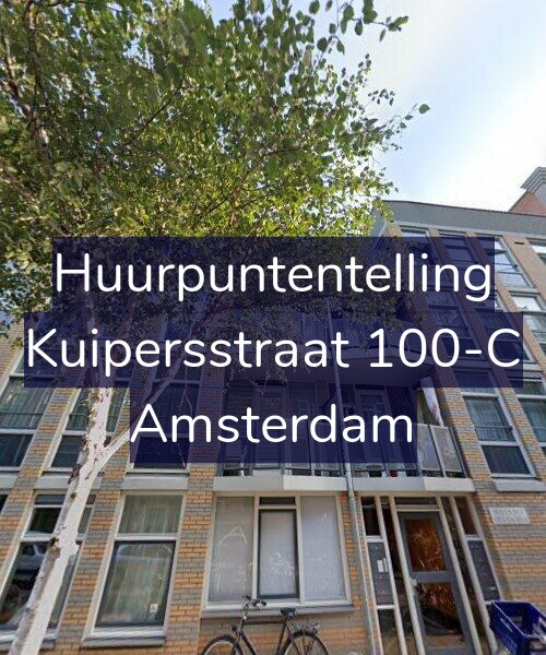 Foto gevel Huurpuntentelling voor Kuipersstraat 100-C, Amsterdam