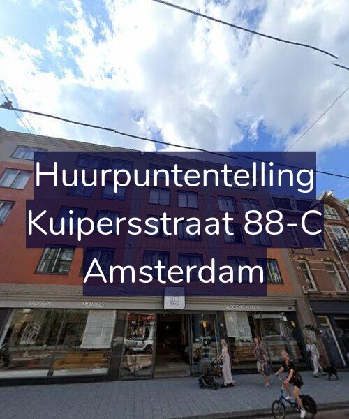 Foto gevel Huurpuntentelling voor Kuipersstraat 88-C, Amsterdam