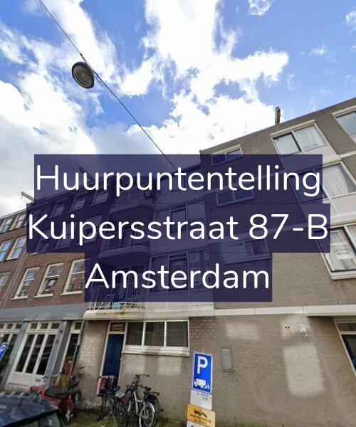 Foto gevel Huurpuntentelling voor Kuipersstraat 87-B, Amsterdam
