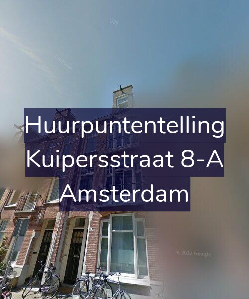 Foto gevel Huurpuntentelling voor Kuipersstraat 8-A, Amsterdam