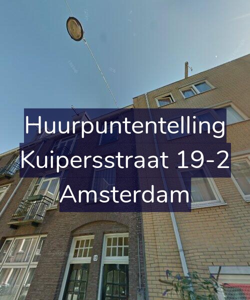 Foto gevel Huurpuntentelling voor Kuipersstraat 19-2, Amsterdam